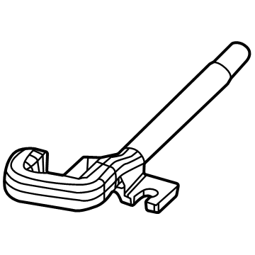 Mopar 68270972AB Tow Hook, Bronze