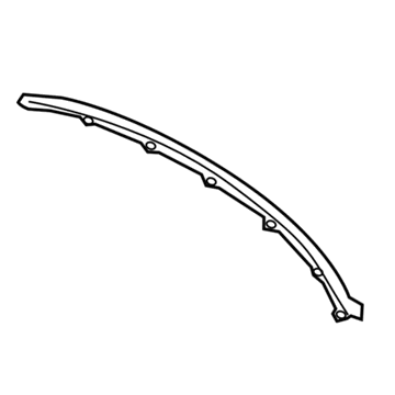 Ram 55372711AD Front Weatherstrip