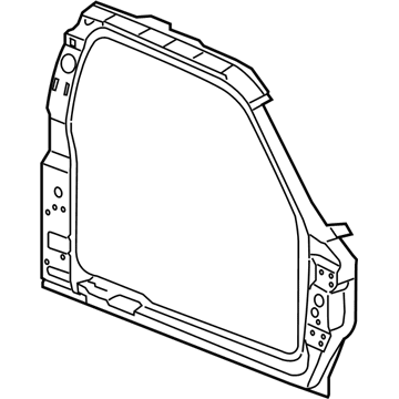 Mopar 55364186AC Panel Bodyside Aperture Outer, Passenger Side