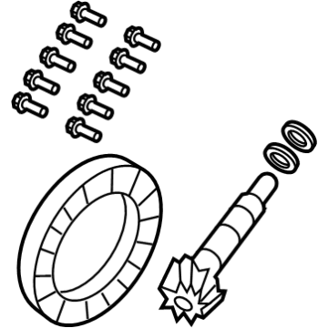 Jeep 68544667AA Pinion Assembly