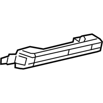Jeep 6ZA09DX8AB Handle, Outside