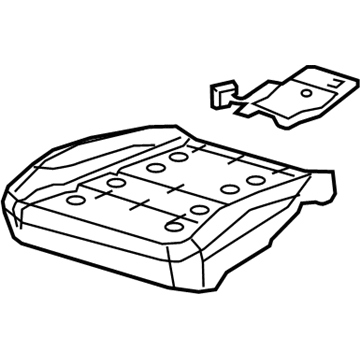 Ram 1500 Occupant Detection Sensor - 68396576AE