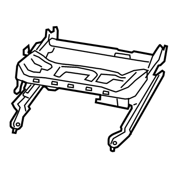 Mopar 68272071AE Seat Adjuster, Front Lower Passenger Side