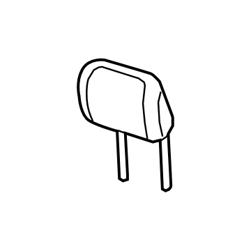 Mopar 6CL891N1AB Headrest, Beige, Front Driver Side