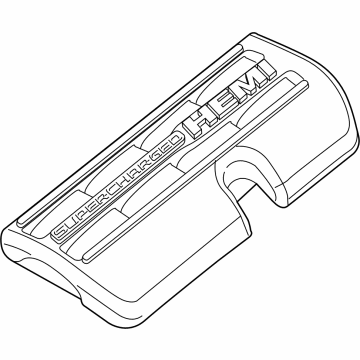 Dodge 68186393AD Engine Cover