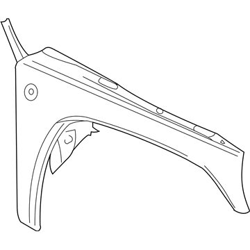 Jeep Fender - 55360598AB
