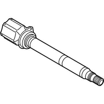 Mopar 68261780AA Inner Shaft, Passenger Side