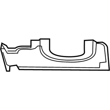 Dodge 1JN63DX9AF Knee Bolster