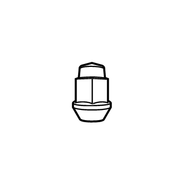 Dodge 6509422AA Wheel Nut