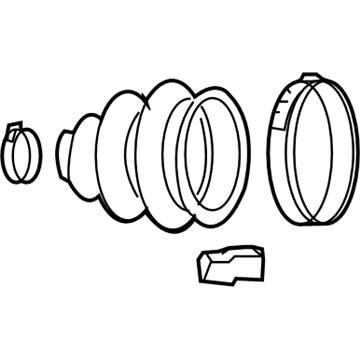 Chrysler CV Boot - 4641043