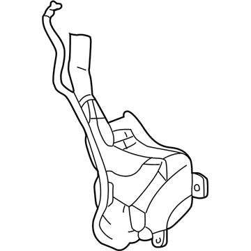 2005 Dodge Neon Washer Reservoir - 5101801AA