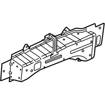 Mopar 68102916AH Upper Rail, Front Passenger Side