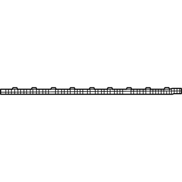 Jeep 7ES13GXHAA Center Molding