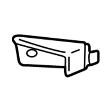Mopar 55347152 Striker Bracket