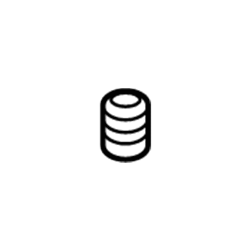 Mopar 68264308AA Tow Eye Cap, Front