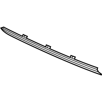 Mopar 5YB31DX8AB Applique, Front Lower