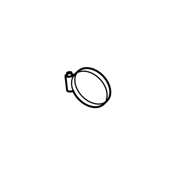 Ram 6505323AA Filler Hose Clamp