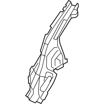 Jeep 68157502AE Inner Rail Extension