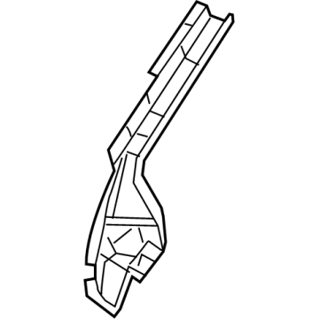 Mopar 68157540AC Rear Rail, Passenger Side