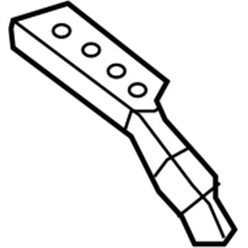 Mopar 5155813AA Hinge, Front Lower Driver Side