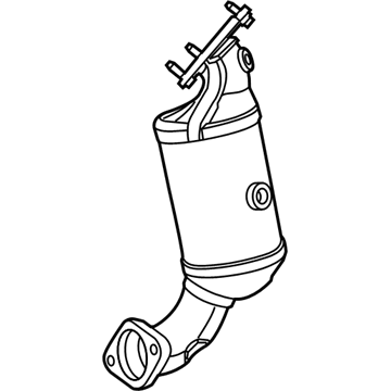 2020 Dodge Grand Caravan Catalytic Converter - 68459326AA