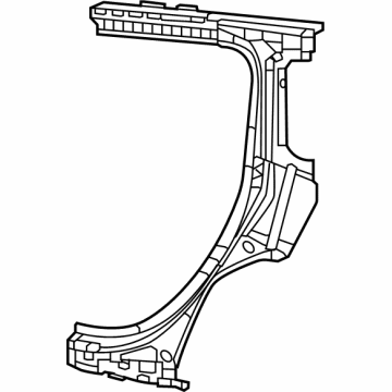 Jeep 68531356AH Inner Quarter Reinforcement