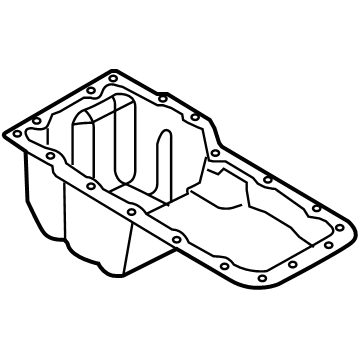 Dodge 68160481AC Oil Pan