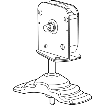 Mopar 68303633AA Spare Carrier, Rear
