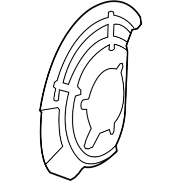 Jeep 68273110AA Splash Shield
