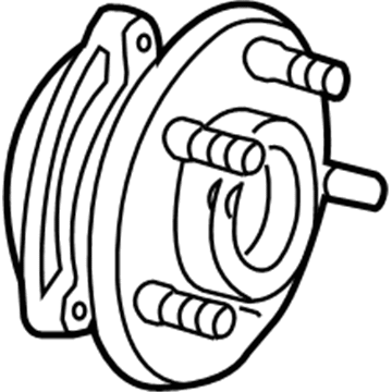 Jeep 68272624AC Hub & Bearing