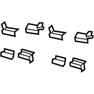 Jeep 68456059AA Hardware Kit