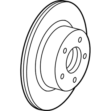 Jeep Brake Disc - 68273502AB