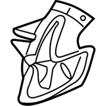 Chrysler Aspen Air Duct - 55056179AA