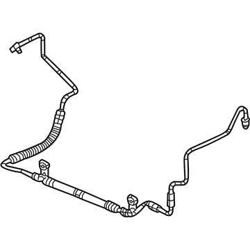Jeep Wrangler Power Steering Hose - 68499105AE