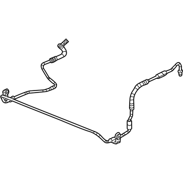 Jeep Wrangler Power Steering Hose - 68499106AG