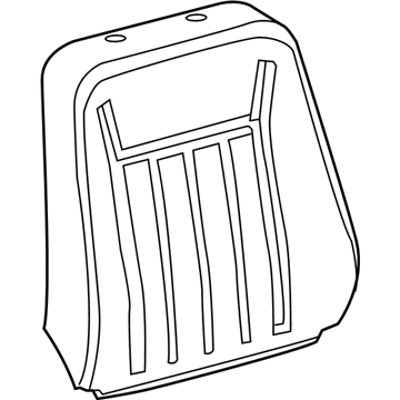 Chrysler 5ZC17DX9AB Seat Back Cover