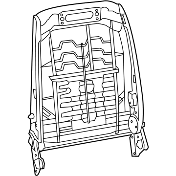 Chrysler 68159137AA Seat Back Frame