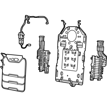 Jeep 68545874AC Lumbar Support