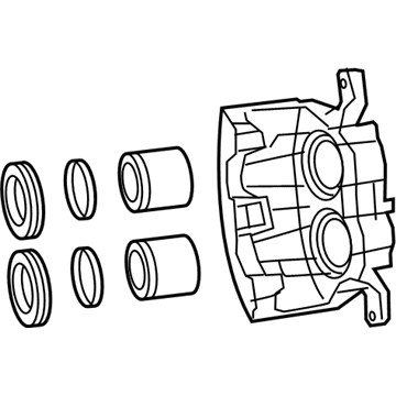 Chrysler Voyager Brake Caliper - 68546278AA