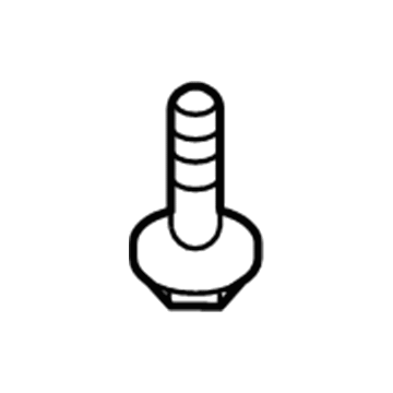 Jeep 6100567 Reinforcement Beam Bolt