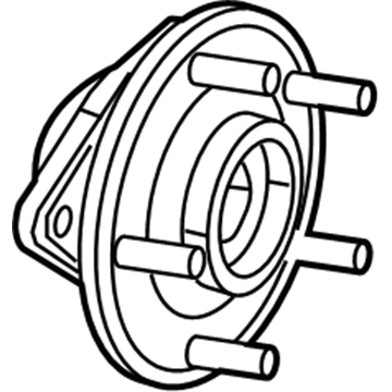 Jeep 68141123AD Front Hub & Bearing