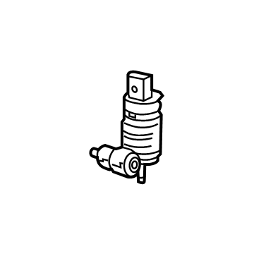 Jeep 68507271AA Washer Pump