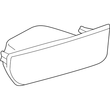 Mopar 68012886AA Reflector, Rear Passenger Side