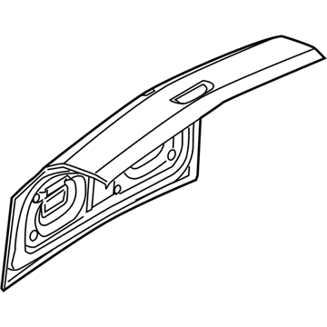 Mopar 5135234AB Lift Gate, Rear