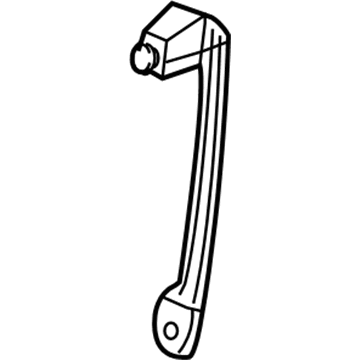Mopar 55396541AB Run Channel, Front Lower Driver Side