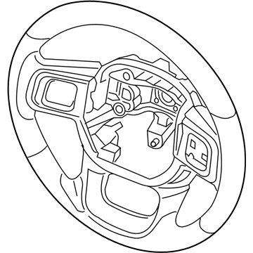 Ram Steering Wheel - 6WR77TX7AA