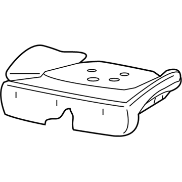 Jeep 6SG04LXHAA Cover - Front Seat Cushion