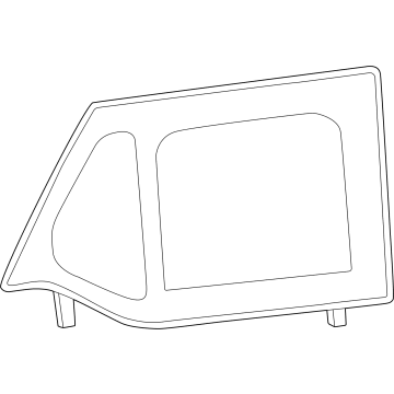 Jeep 6AA22FX9AE Door Glass