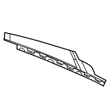 2023 Jeep Compass Door Moldings - 68614957AA