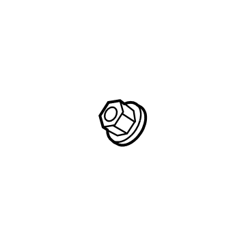 Jeep 6511384AA Stabilizer Link Nut